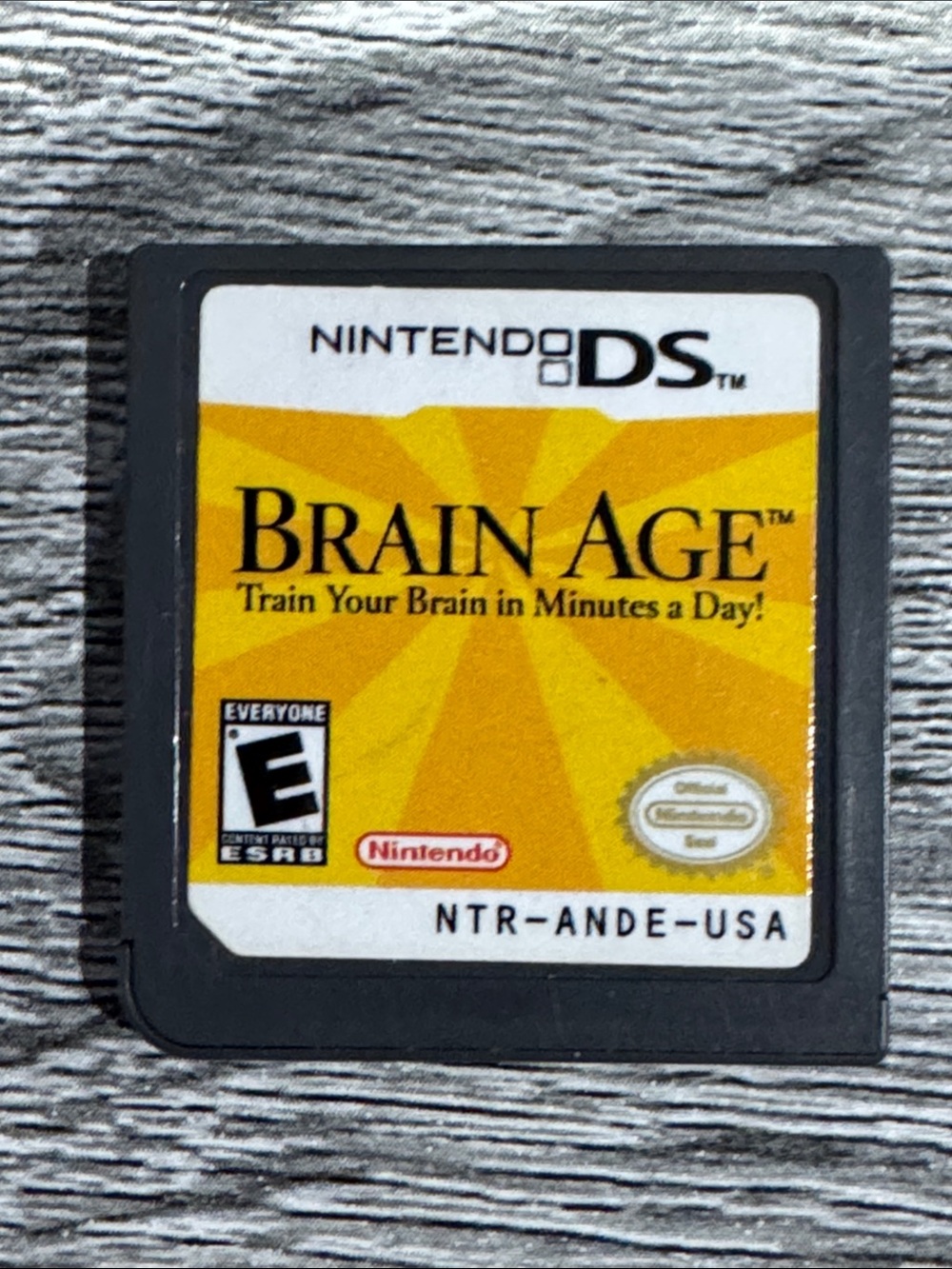 Brain Age: Train Your Brain in Minutes A Day! - Nintendo DS Game